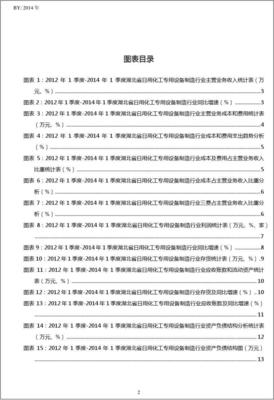 2012-2014年1季度湖北省日用化工专用设备制造行业财务指标分析季报